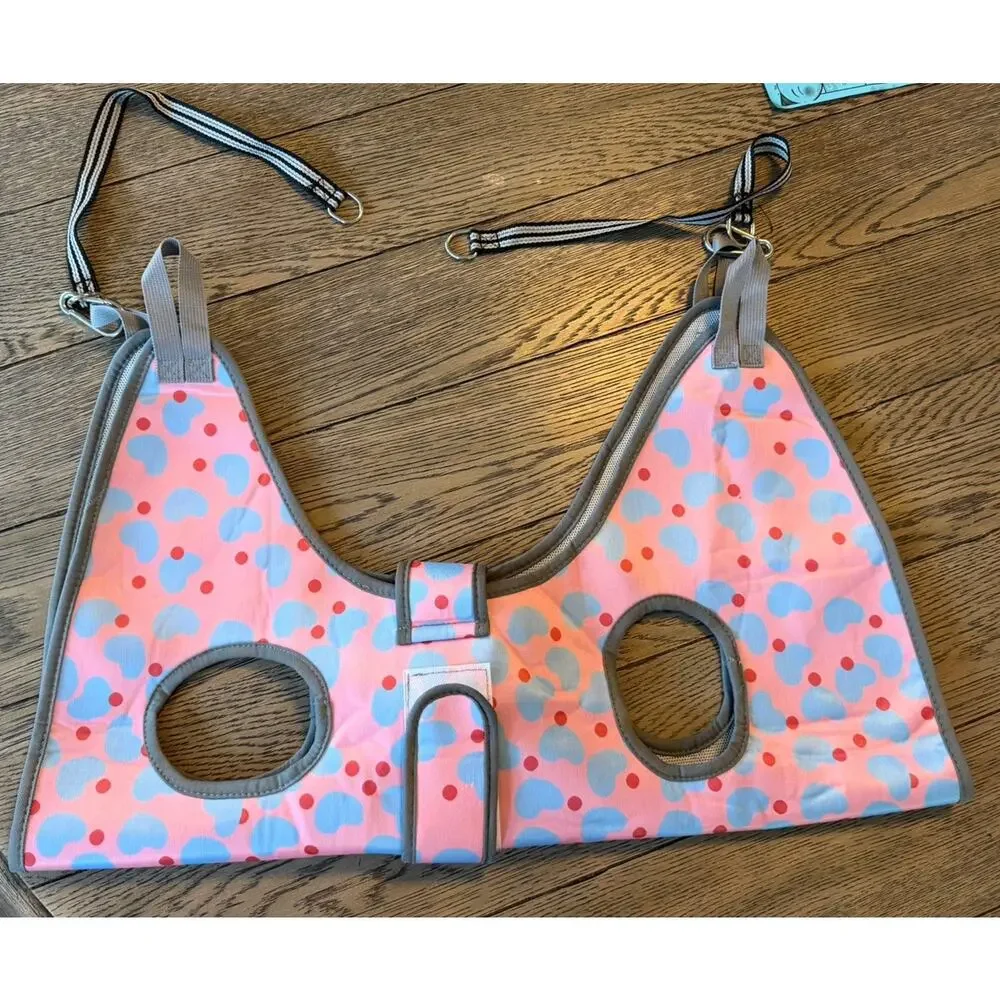 Large Dog Grooming Hammock Harness, L 50lb, Sling Holder, Nail Trimming
